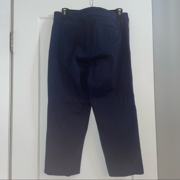 Chaps Navy Slimming Capri Slacks - Picture 5 of 8